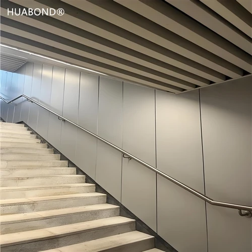 Koridor Metro Suzhou (panel komposit aluminium)